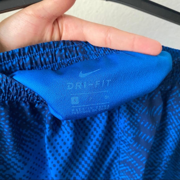 Blue Nike Dri-Fit lined Shorts SZ Small - Picture 6 of 8